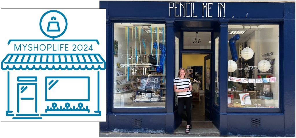 Above: Sarah wants all indie retailers to join in the #MyShopLife Instagram challenge