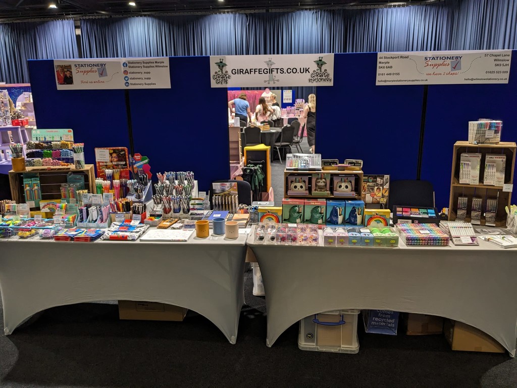 Above: Stationery Supplies’ stand at StationeryFest last year.