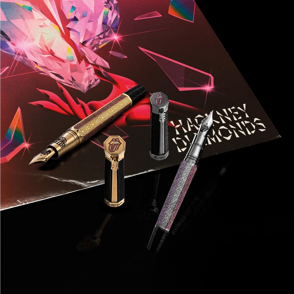 Above: The Rolling Stones get the Montegrappa treatment.