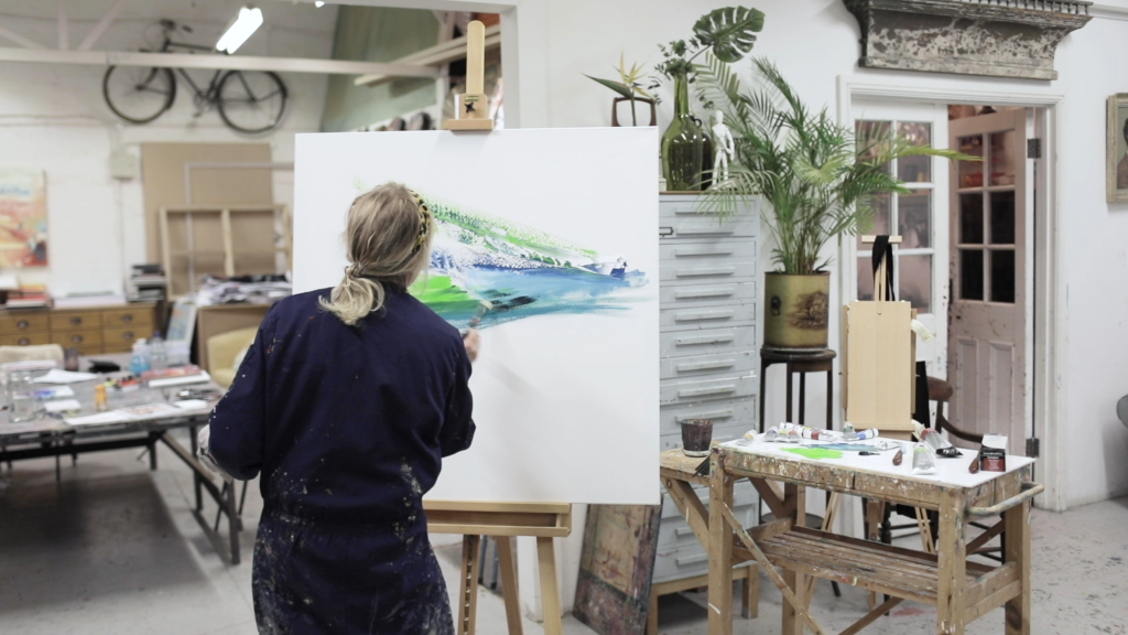 Above: Painting as a hobby is reaching new audiences.