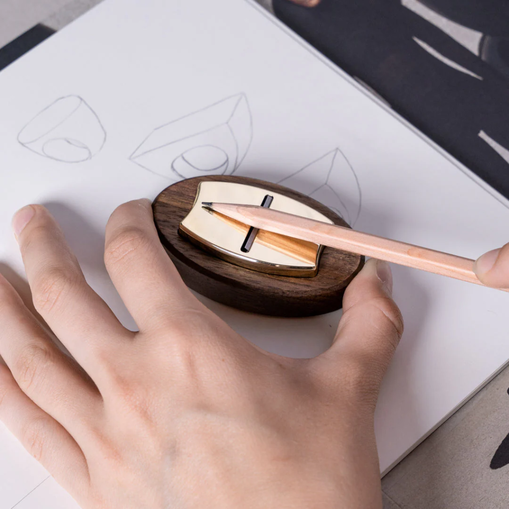 Above: The Høvel pencil sharpener is a top seller